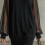 (A#, Medium) Vestido de malla con parches, primavera/otoño 3