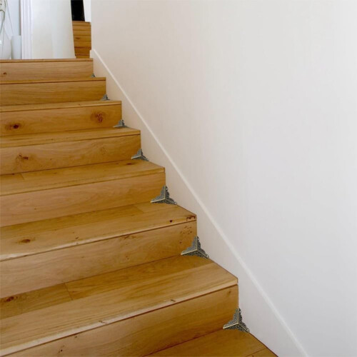 (Mix Colors, 100 Pcs) 100 coins d'escalier, or 2