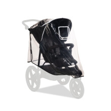 Hauck Universal 3 Wheel Raincover, Transparent - Fits 3 Wheeled Stollers, Pushchairs, Buggys & Pram