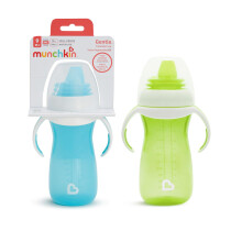 Munchkin Gentle Transition Baby Bottles | Babies and Toddler Bottle with Handles and Lids| Kids Wat