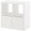 ikea 4-Cube Unit with Doors 77x77cm-White 2