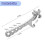 (3pcs, -) Clé fût aluminium, 1 pièce 7