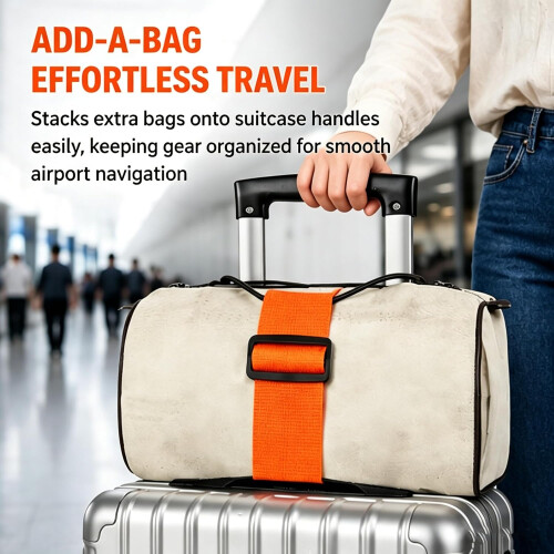 (Red, -) Sangle bagage élastique, ajustable 1