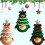 (Completed-A, -) Kit de ganchillo de gnomo de Navidad, sin terminar 2