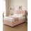 Modern Upholstered Bed with USB & Drawers Pink 4FT 3
