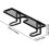 (2Pcs*Black, L) Gootsteenplank - Wit, L, Geen Boren 7