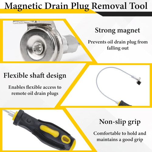 (1pcs, -) 2 outils extraction bouchon magnétique 2