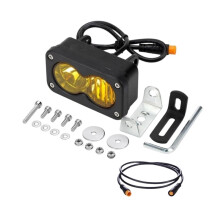 LED Headlight Upgrade Kit for Ridstar Q20/Q20 Lite/Q20 Pro with Mount Bracket Extension Cable Front Light Headlight B