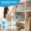 (1PC, -) Foldable Hat Storage Box, Stackable Cap Organizer with Window Lid 2