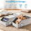 (1PC, -) Foldable Hat Storage Box, Stackable Cap Organizer with Window Lid 4