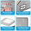 (1PC, -) Foldable Hat Storage Box, Stackable Cap Organizer with Window Lid 5