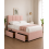 Modern Upholstered Bed with USB & Drawers Pink 6FT 1