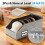 (1PC, -) Foldable Hat Storage Box, Stackable Cap Organizer with Window Lid 7