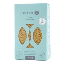 Sienna X Gold Film Cire chaude sans bandes pour peaux sensibles Épilation des poils courts 800 g