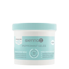Sienna X Gelée Menthe Poivrée Cire chaude en bandes onctueuses pour peaux ultra-sensibles