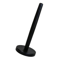 Verticale Tissue Holder Rack Vervanging Servetten Stand-Zwart