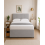 Modern Upholstered Bed with USB, Drawers Silver4FT 2