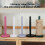 Simple Wood Vertical Tissue Holder Rack Tissue Stand-White 8