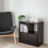 ikea KALLAX 2-Door Black-brown 4 Cube Unit 77x77cm 2