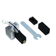 Extruder Hotend Kit for Centauri Carbon Hotend Heating Block Throat Kit with Silicone Cover Nozzle Brushes 0.8mm