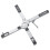 Le support ergonomique pliable pour ordinateur portable-Argent 1