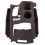 For  Sienna Central Console Silicone Protective Mat Cup Holder Mat Interior Modification Accessories Brown 1