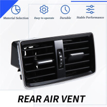 Car Armrest Air Vent Rear Air Vent Rear Air Conditioning A/C Outlet Vent 56G819203 for Kodiaq Karoq 2016-2022