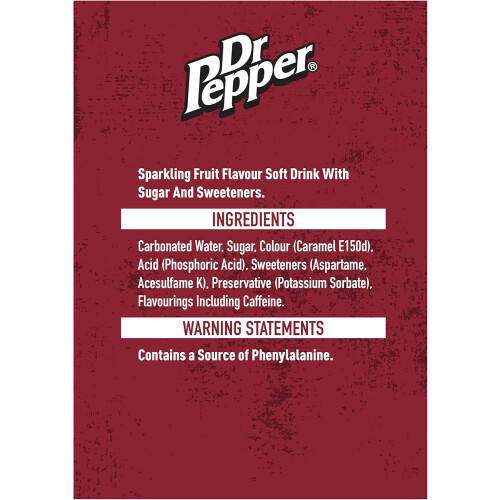 Dr Pepper Dr Pepper 8 x 330 ml 2