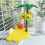 Easy to Install Parrots Plaything Support Natural-Yellow 9