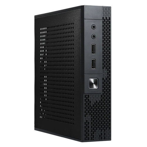 Chasis TX02 Thin ITX Chasis para HTPC de Control Industrial