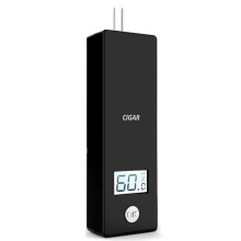 Hygromètre Numérique Portable pour Cigares, avec Écran LCD et Aiguille, pour Caves à Cigares
