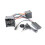 10Pin Stereo  AUX Adapter Car Stereo Media Jack Compatible for  E46 3