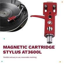 Magnetischer Tonabnehmer AT3600L + Headshell-Halterung für Plattenspieler (LP/Vinyl) B