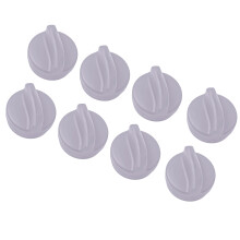 Set mit 8 starken magnetischen Silikonklammern zur sicheren-Grau