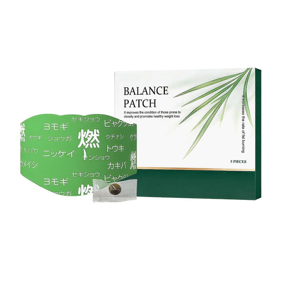 (15pieces) 5pieces Herbal Belly Patch Mugwort Extract Weight Loss Metabolism Boost Moxibustion
