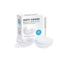 (White) Zcomfort Anti Snoring Mouthpiece Zcomfort Anti Snoring Mouthguard For Snoring Relief Sleep Aid Solution