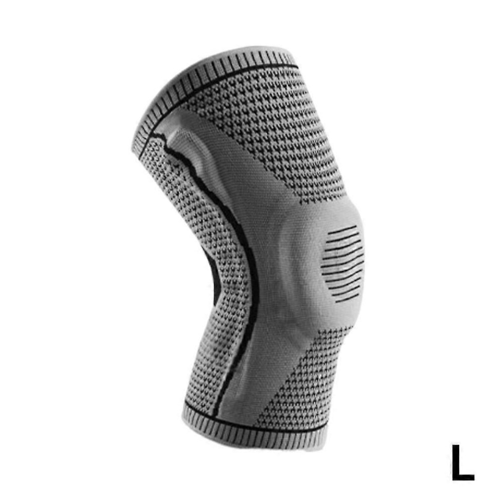 (L) Flexa Knee Sleeve Elite â Compression Sleeve with Side Support for Knee Pain Relief