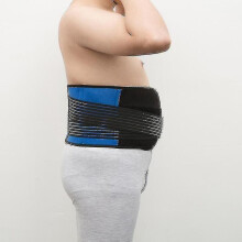 (L) Big Size 5XL 6XL Lower Back Support Brace Male Waist Back Posture Corrector Female Waist Support Belt Prevent Aching Back
