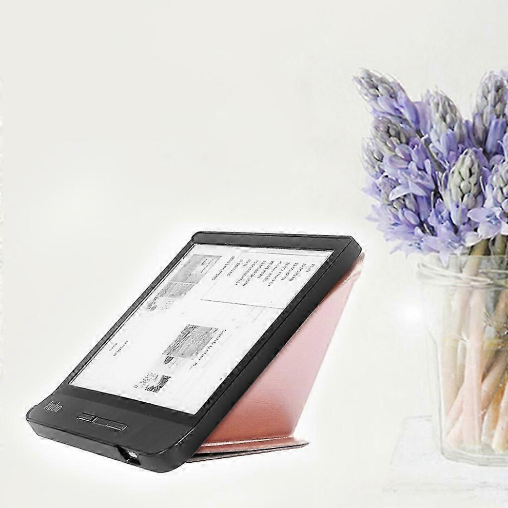(Gray) 7In Kobo Libra H2o Ultra Slim Protective Case Convenient Stand Sleep/Wake Cover Gray 8881200304387