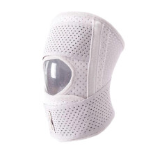(White, L) Meniscus Breathable Knee Pads, Meniscus Knee Brace, Knee Sleeves With Side Stabilizer for Sports, Daily Use To Support Knee & Relieve Pain