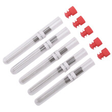 50 Piece 3D Printer Nozzle Cleaning Kit with Stainless Steel Needles, Multiple Sizes (0.2-0.4mm)