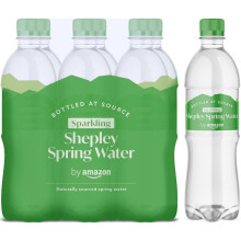 by Amazon Sparkling Spring Water, 6 x 500ml