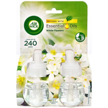2 x Air Wick Plug in Oil Refills - White Flowers