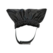 Couvre-oreilles doux pour animaux de compagnie pour-Noir M
