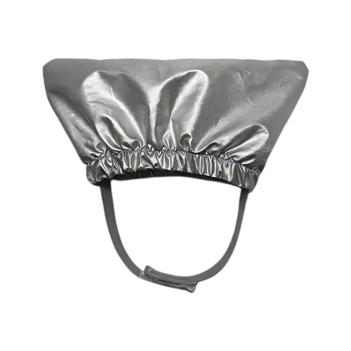 Bonnet de douche réglable pour oreilles de chat,-Argent M