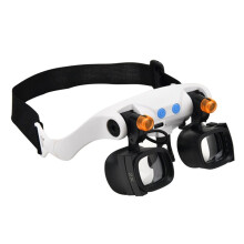 Magnifier Glasses LED Magnifying Glasses with Adjustable Headband Lamp for Close Work and Hobbies