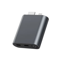 For RayNeo -Compatible Adapter Devices Built-in Battery Charge and 1080P@120Hz for Air 3s Pro/Air 2s XR Glasses