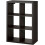 ikea 6 Cube Storage Unit 77x112cm-Black-brown 2