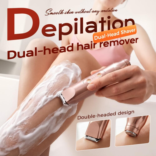 (Brown, -) Bikini Trimmer - Bruin, Waterdicht, 2026 1
