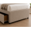 Modern Upholstered Bed with USB & Drawers Mink 4FT 7